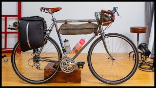 Bikepacking on a Vintage Road Bike - My 