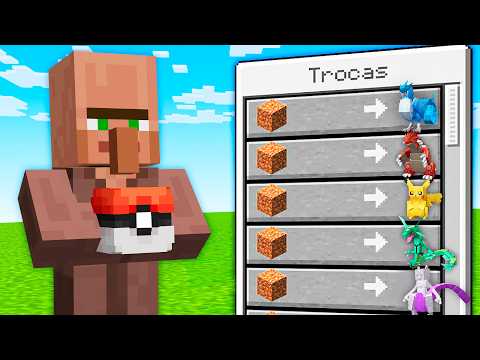 Villager TRADES POKÉMON in Minecraft
