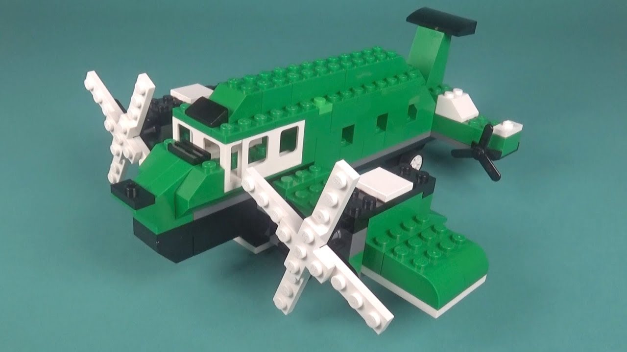 how to build a plane out of legos