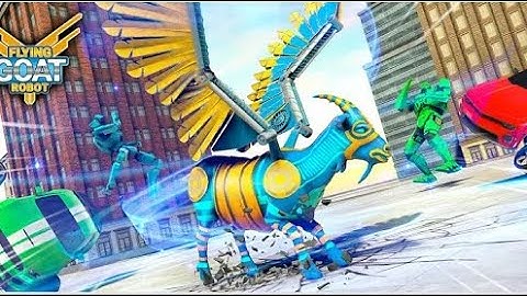 Flying Goat Robot Car Transform Part-2 | Amazing Grand Robot Android GamePlay | By Game Crazy