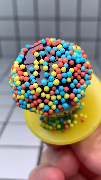 Ring pop candy sprinkles gummy jelly food mukbang
