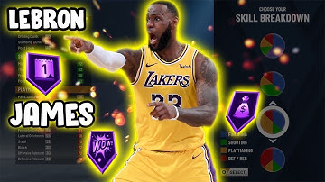 LeBron James Build NBA 2K20! Best Small Forward! DEMIGOD BUILD 2K20! Slashing Playmaker Archetype 😱