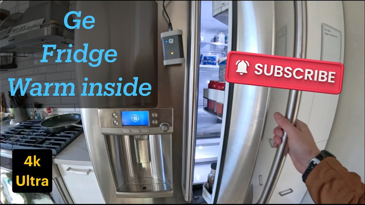 Ge refrigerator CYE22TSHQSS disassembly fan bi metal replacement 