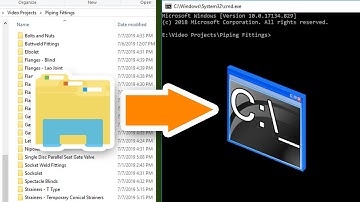 Windows 10 : Open Command Prompt Window in Current Folder