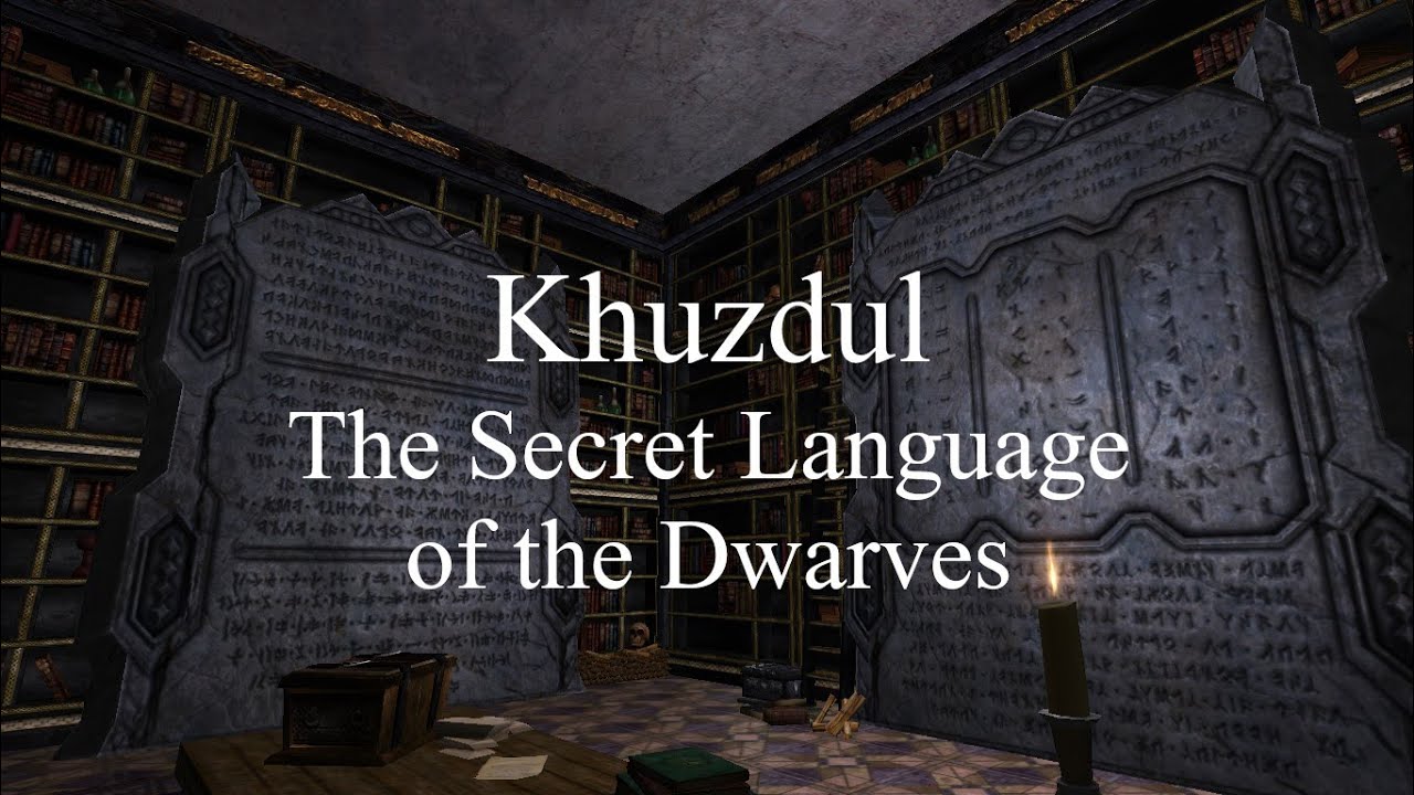 Khuzdûl: mother tongue of Tolkien's dwarves - TURBOLANGS