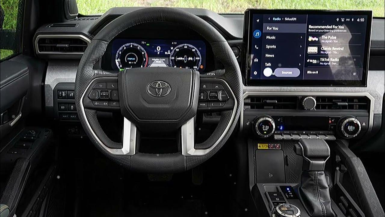 2024 Toyota Trailhunter INTERIOR YouTube