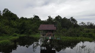 2 HARI 2 MALAM DI TENGAH DANAU RAWA, DITERJANG BADAI HUJAN DAN TAJUR DIHANTAM ANACONDA KW