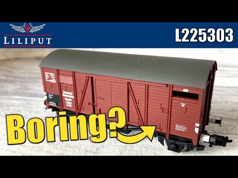 Maybe a bit boring? DRG Covered Goods Wagon Deutsche Reichsbahn