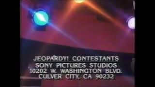 Jeopardy! contestant plug, 4/27/95