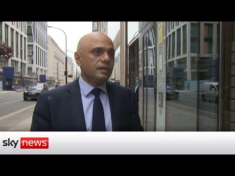 Sajid Javid says his new role comes with 'huge responsibility'