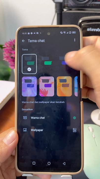 Fitur Baru Whatsapp Ganti Warna Gelembung Chat Dan Background Chat