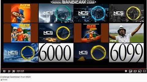 Challenge Countdown from 9750