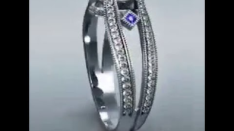 Diamond ring rendering using vray in 3Ds Max