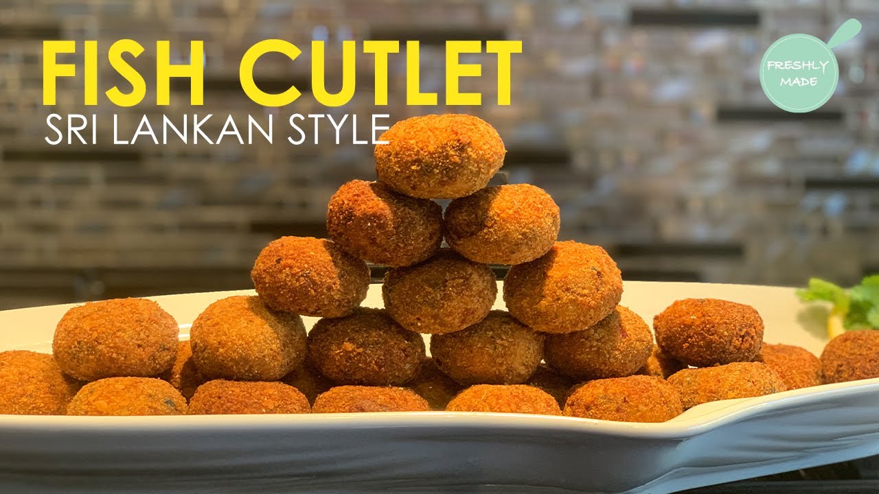 How to Make Fish Cutlet Maalu Cutlet Sri Lankan Style (Qucik & Easy