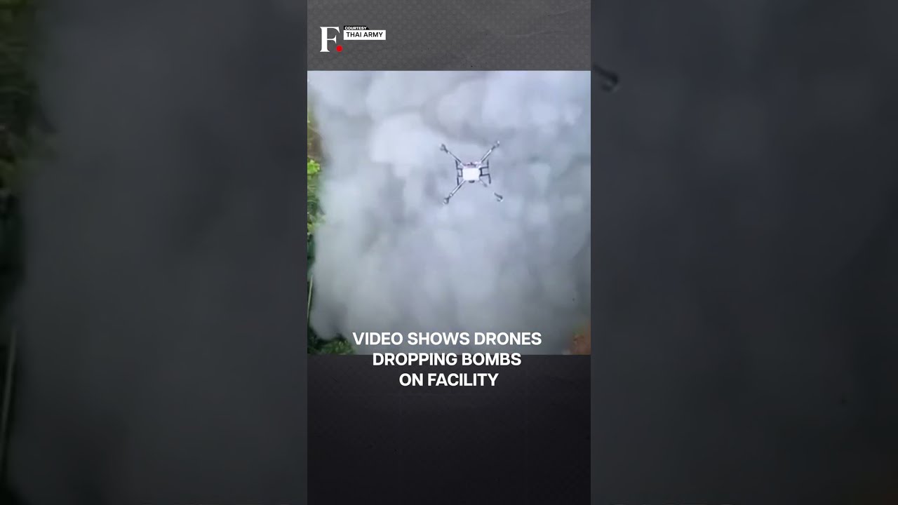 Watch Thai Army Shows Drones Dropping Bombs On Cambodian Arms Depot N18G