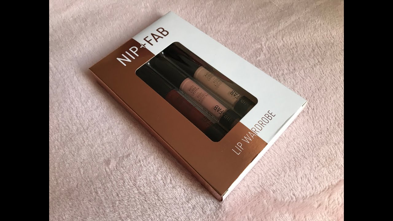 Nip + Fab Lip Wardrobe / Free Gift YouTube