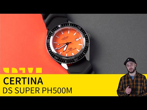 Certina DS Super PH500M – дайверские часы с историей
