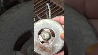 Fast repair weld come along hand winch