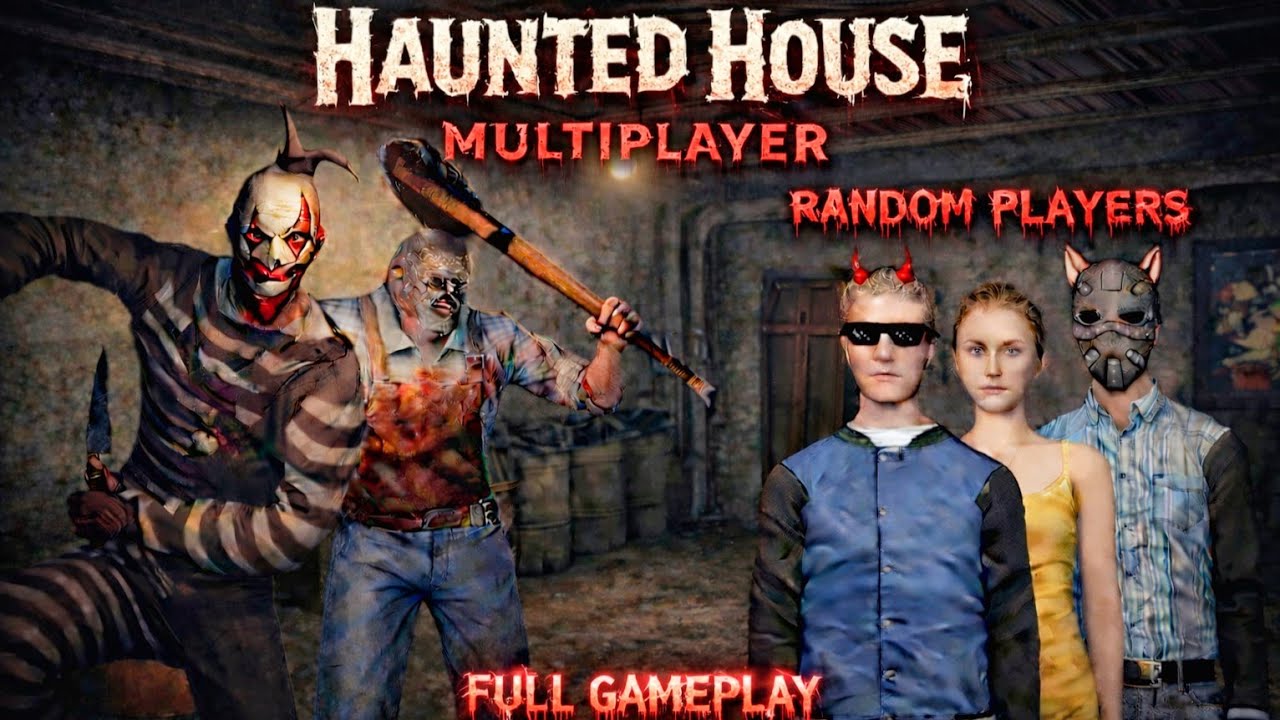 Haunted House Escape With Random Players! | Android Horror Multiplayer Game
