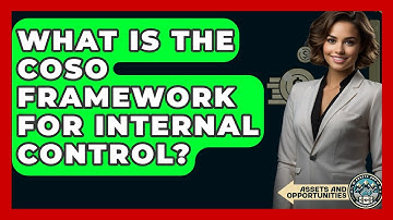 What Is The COSO Framework For Internal Control? - AssetsandOpportunity.org