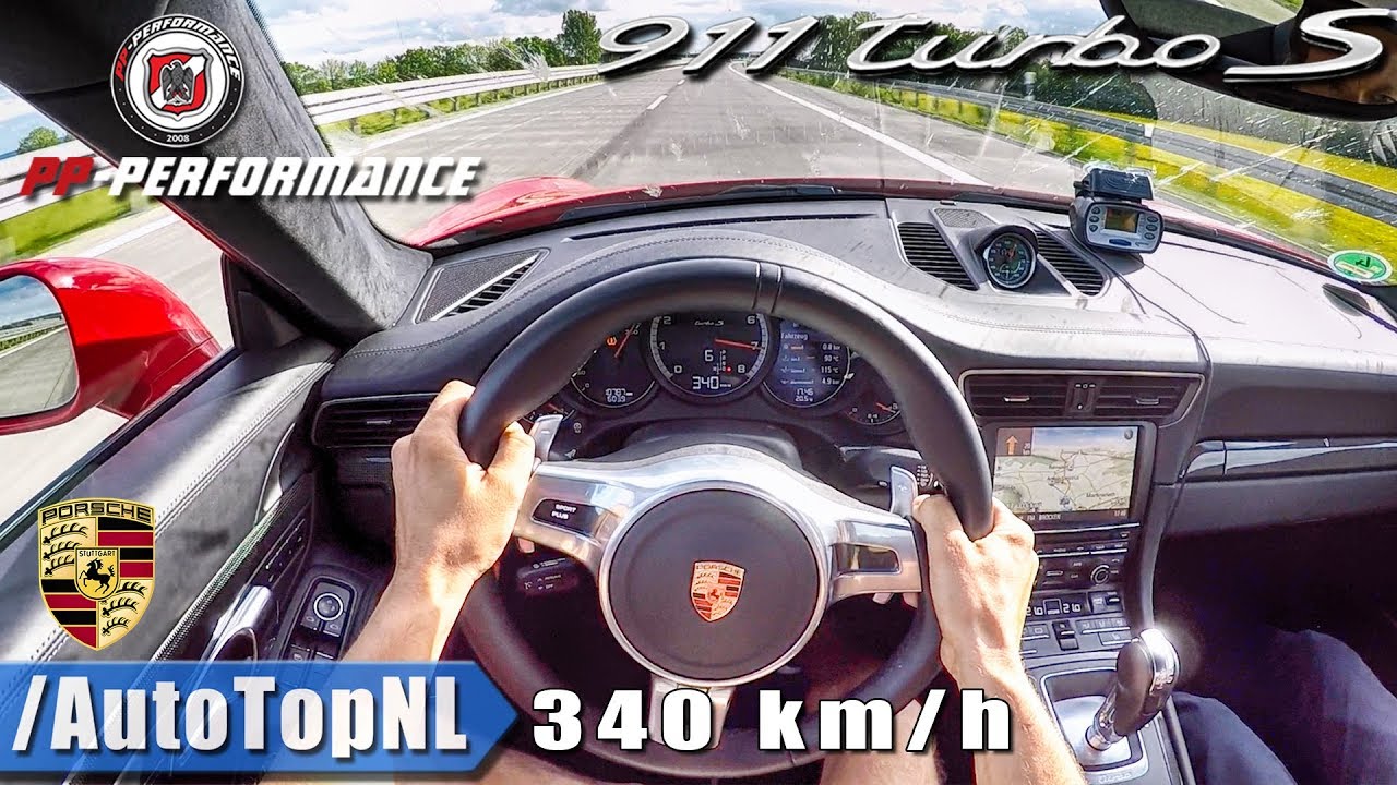 top speed взлом 340km/h AUTOBAHN POV | 750HP Porsche 911 Turbo S PP PERFORMANCE by AutoTopNL