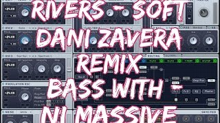 Rivers - Soft (Dani Zavera Remix) Bass tutorial with NI Massive (Free Download) screenshot 4