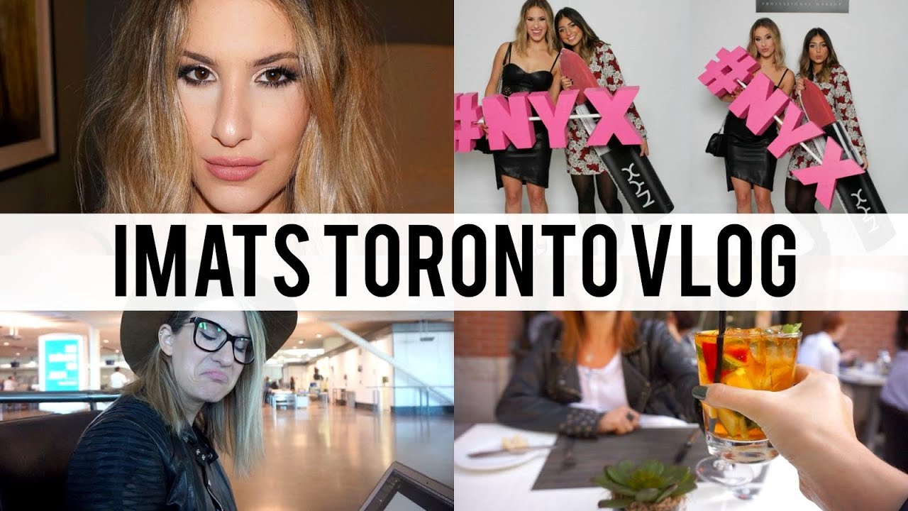 IMATS TORONTO 2015 VLOG ♡ NYX After Party + Crazy Adventures || JamiePaigeBeauty