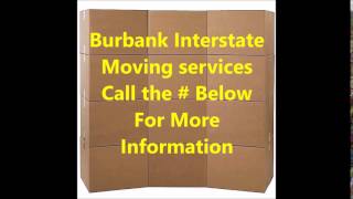 Burbank California Moving Services