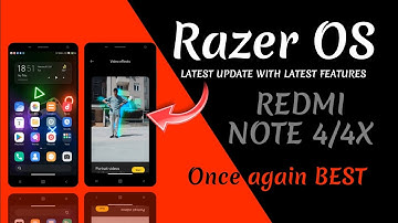 Razer OS Redmi Note 4/4X | MIUI 12.5 21.1.27 Razer Edition Redmi Note 4 | Best One Again 😁