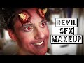 DEVIL SFX HALLOWEEN MAKEUP | Easy Halloween Makeup