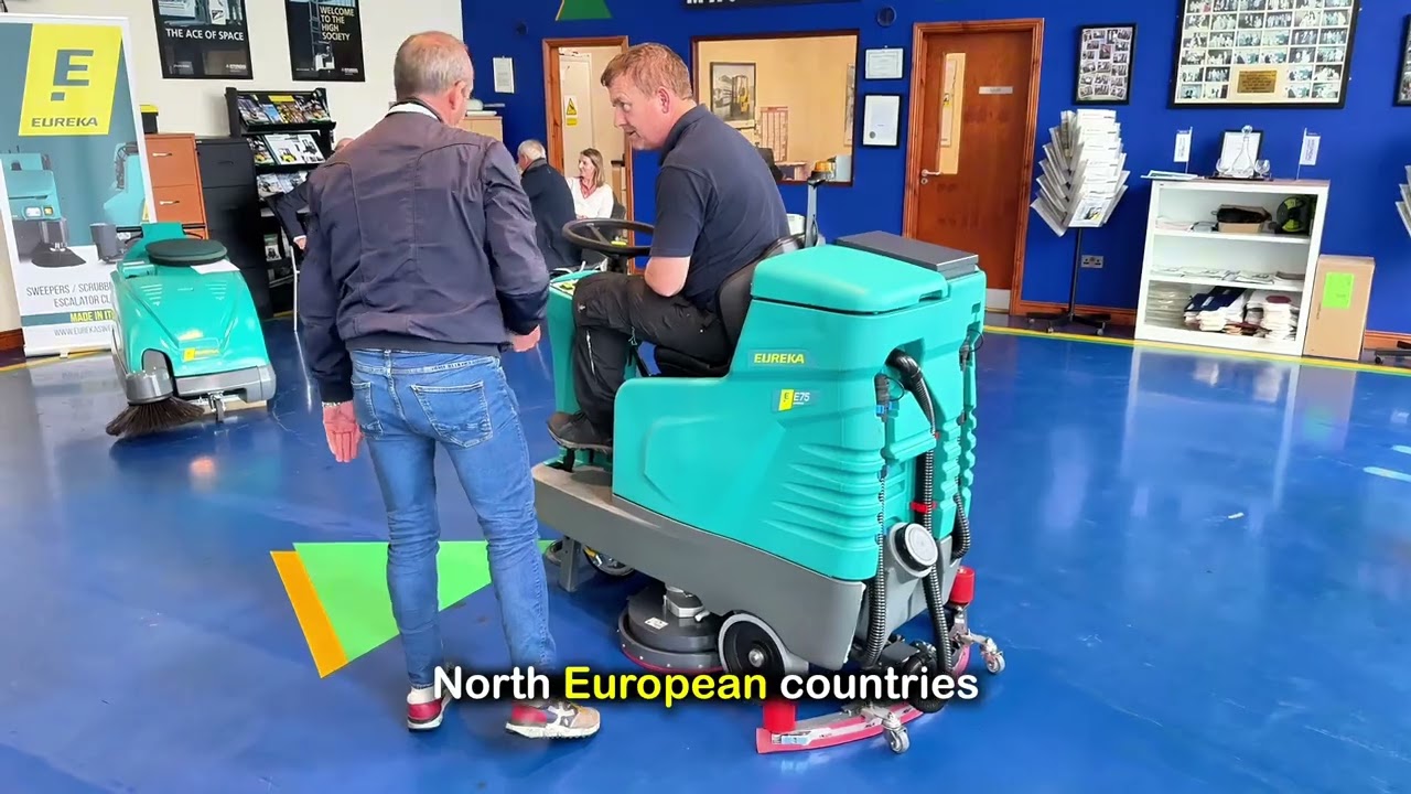 Masterlift Partners with Eureka: Industrial Floor Cleaning Machines Now in Ireland