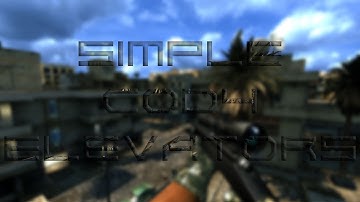 Cod4 Backlot/Crash/Strike Elevators [SIMPLE]