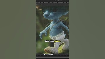 Create stick figure body with plane for Smurf Cat meme - low poly 3d model game character in Blender