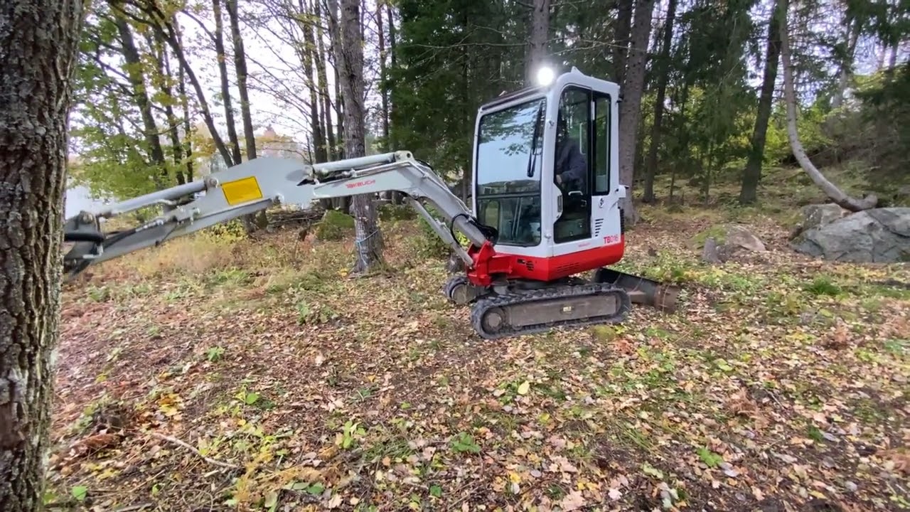 Bandgrävare Takeuchi TB 016