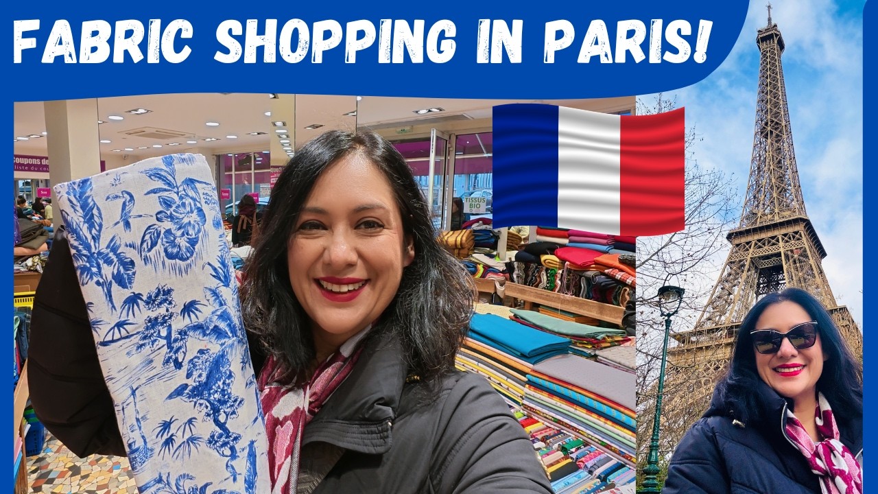 The Silk That Got Away. PARIS Fabric Haul! Oh là là...