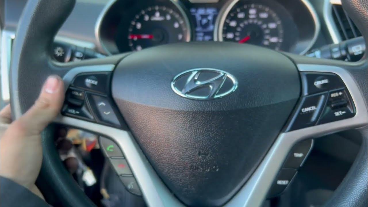 Hyundai Veloster Steering Wheel Make Noises And Heavy To Steers? Easy