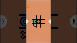 Tic tac toe,Gaming Rahat,Android game play, short video. screenshot 1