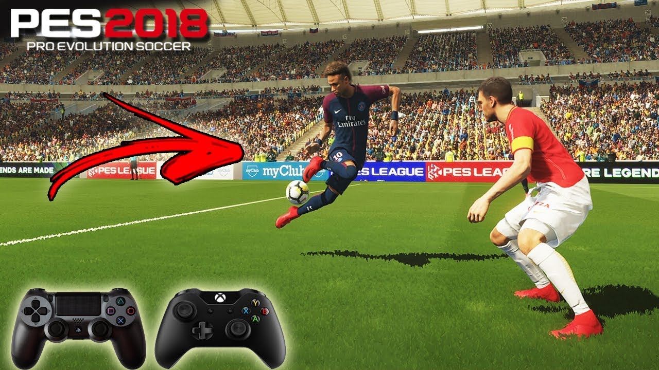 PES 2018 - TUTORIAL DE LAMBRETA/CARRETILHA 🔥🔥 (PS4/XONE/PS3/X360)