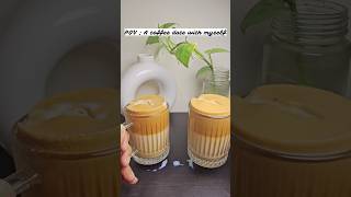 Sham barish aur coffee #coffeegirl #dalgonacoffee #coffeedate #homecafe #shorts #ytshorts