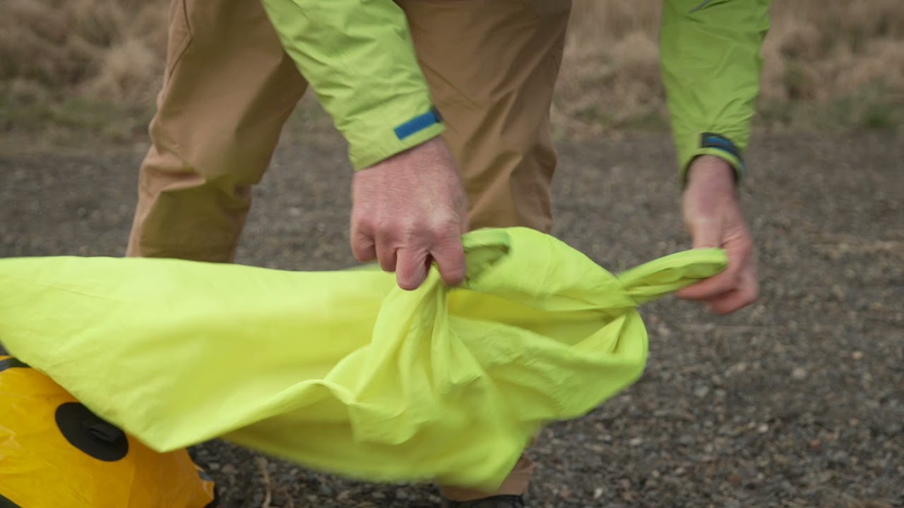 Inflating your Packraft