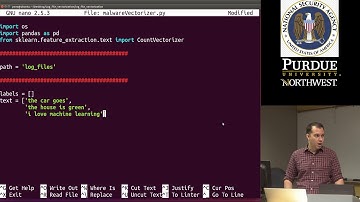 Machine Learning for Cyber Security: Malware Feature Extraction
