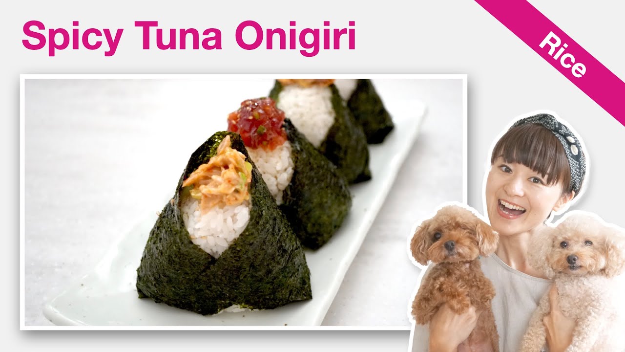 How To Make Spicy Tuna Onigiri| Easy Rice Balls & Homemade Tuna Mayo Recipe |YUCa