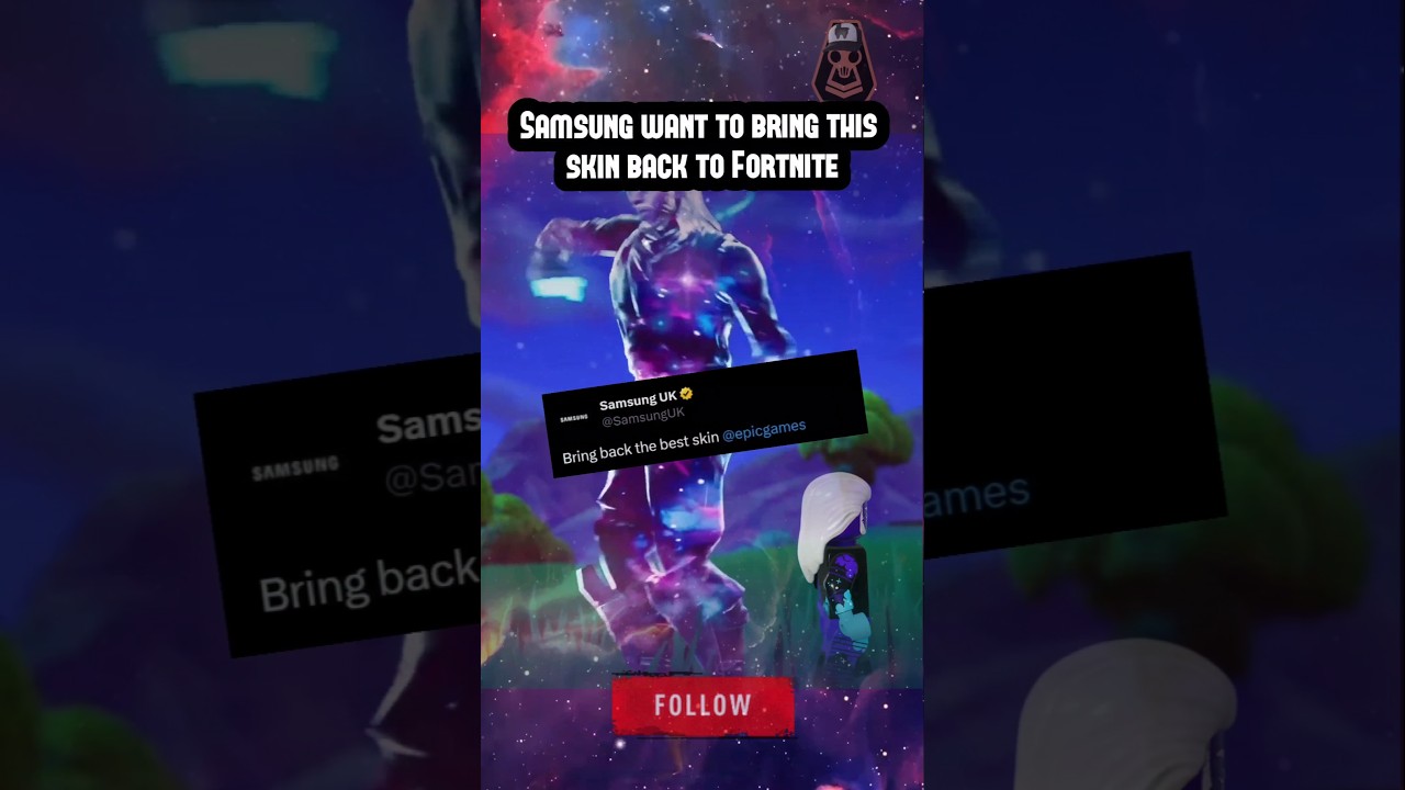 Galaxy Skin Returning To Fortnite⁉️