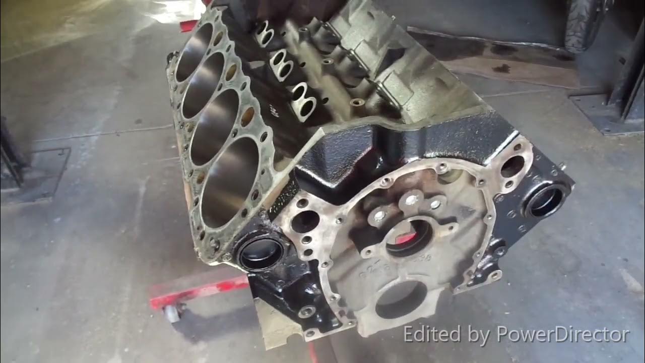 350 Engine oil galley plug install - YouTube