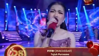 Fitri DA8 (Makassar) | Tujuh Purnama / Konser Audisi D'Academy 8