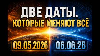 Две даты которые меняют всё 09052026 и 06 06 2026