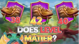 TRIPLE LIZARD CAPTURE! Level 38, 40 & 42 Difference! Is Their Benefits for Capturing Higher Level? screenshot 1