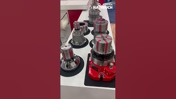 Mandrels From Micro to MONSTER | Motion + Power Technology Expo 2025 #workholding #gears #cnc #mfg