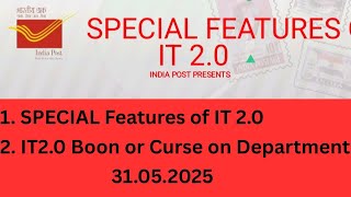 IT 2.0 Special Feature one should know | IT 2.0 Training Part 1 #postbank screenshot 2