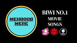 Mehboob Mere | Biwi No.1 Movie Songs | 1999s YGKiNG